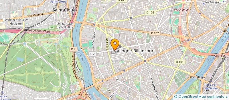 localisation de l'entreprise MONSIEUR ADRIEN BOYER à BOULOGNE-BILLANCOURT