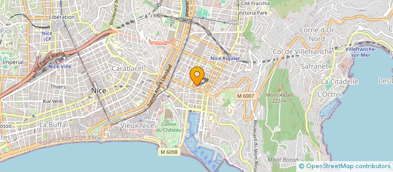localisation de l'entreprise MONSIEUR ADRIEN BOYER à NICE