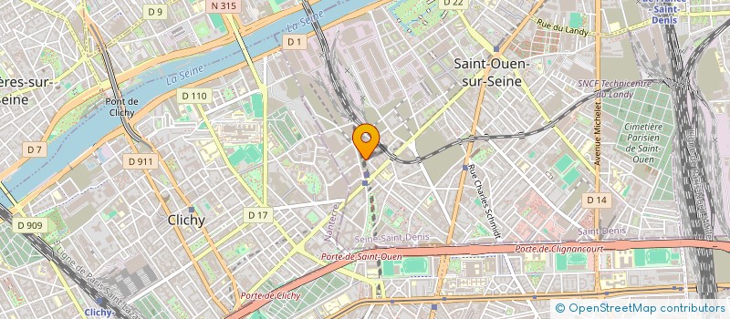 localisation de l'entreprise MONSIEUR ADRIEN BOZZOLO à SAINT-OUEN-SUR-SEINE