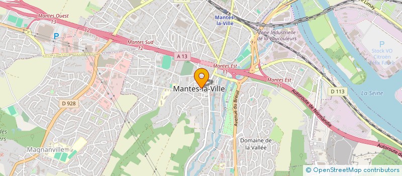 localisation de l'entreprise MONSIEUR ADRIEN BRANCO  MANTES-LA-VILLE