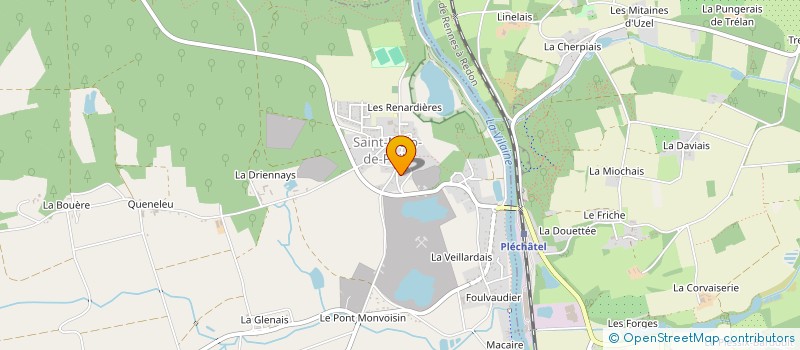 localisation de l'entreprise MONSIEUR ADRIEN BRARD  SAINT-MALO-DE-PHILY