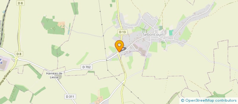 localisation de l'entreprise MONSIEUR ADRIEN BRENOT  SEBONCOURT