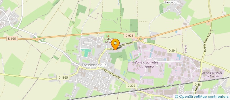 localisation de l'entreprise MONSIEUR ADRIEN BRICHEUX  FRESSENNEVILLE