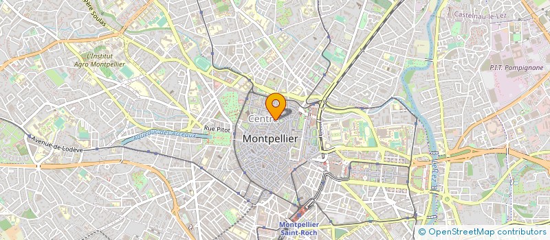 localisation de l'entreprise MONSIEUR ADRIEN BRINGUIER à MONTPELLIER