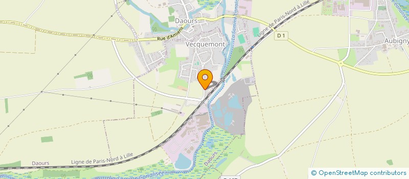 localisation de l'entreprise MONSIEUR ADRIEN BRIOY  VECQUEMONT