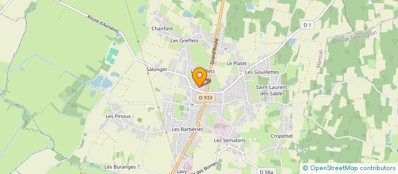 localisation de l'entreprise MONSIEUR ADRIEN BROCARD à MANZIAT