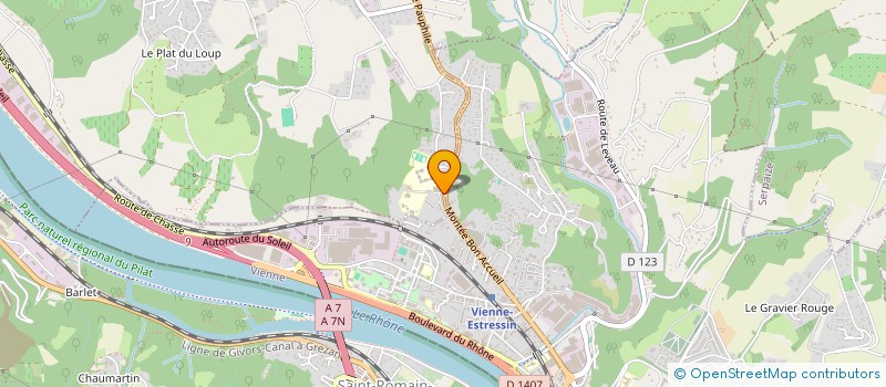 localisation de l'entreprise MONSIEUR ADRIEN BROCQUET  CHUZELLES