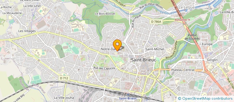 localisation de l'entreprise MONSIEUR ADRIEN BRUNEEL à SAINT-BRIEUC