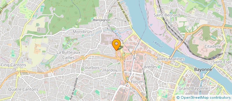 localisation de l'entreprise MONSIEUR ADRIEN BRUNIER  ANGLET