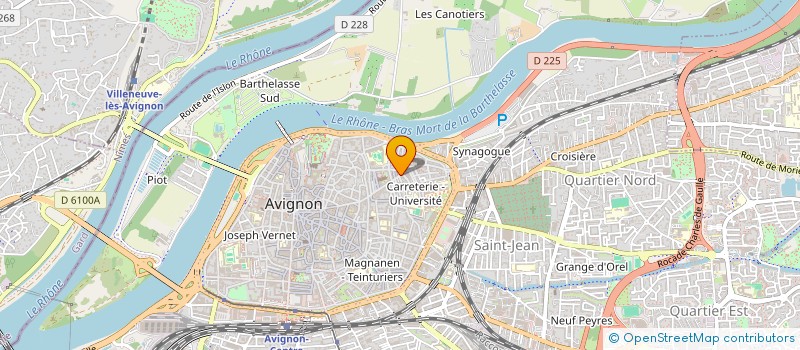 localisation de l'entreprise MONSIEUR ADRIEN BURDIN à AVIGNON