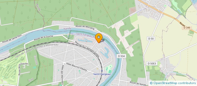 localisation de l'entreprise MONSIEUR ADRIEN BUREAU  SAINT-FARGEAU-PONTHIERRY