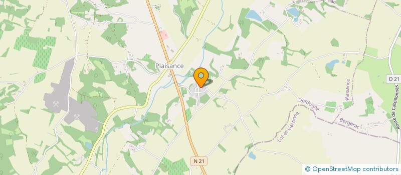 localisation de l'entreprise MONSIEUR ADRIEN CAILLARD  PLAISANCE