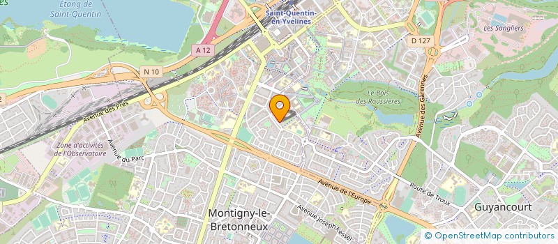 localisation de l'entreprise MONSIEUR ADRIEN CAILLAUD  MONTIGNY-LE-BRETONNEUX