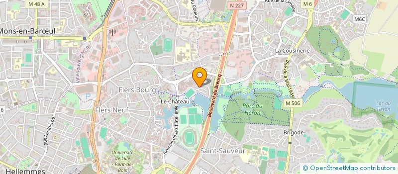 localisation de l'entreprise MONSIEUR ADRIEN CALANDRE  VILLENEUVE-D'ASCQ