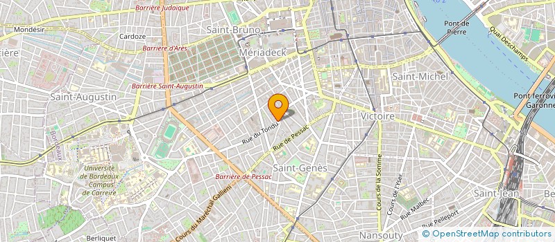 localisation de l'entreprise MONSIEUR ADRIEN CALASCIBETTA  BORDEAUX