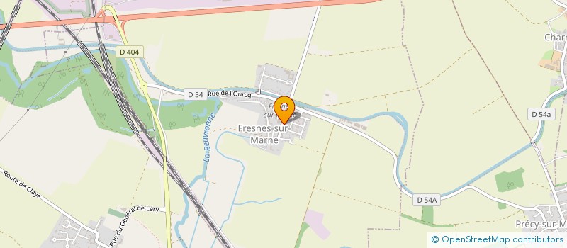 localisation de l'entreprise MONSIEUR ADRIEN CAMUS  FRESNES-SUR-MARNE