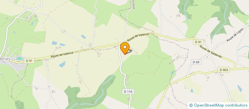 localisation de l'entreprise MONSIEUR ADRIEN CANTALUPO  SAUSSENAC