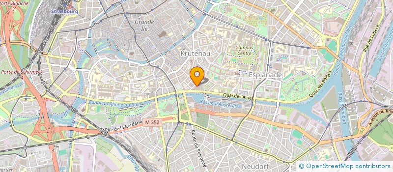 localisation de l'entreprise MONSIEUR ADRIEN CANTONE à STRASBOURG