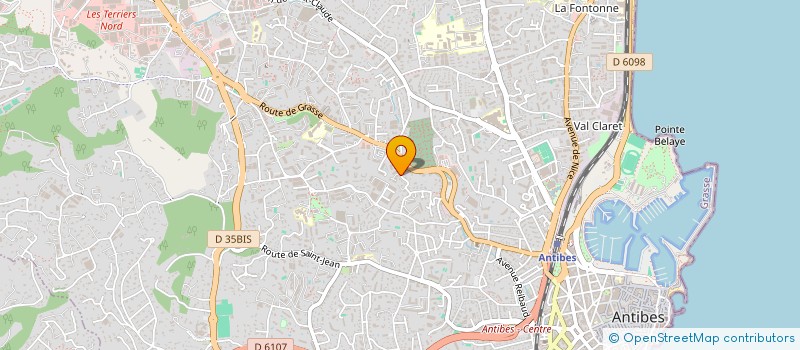 localisation de l'entreprise MONSIEUR ADRIEN CAPDEVIOLLE à ANTIBES