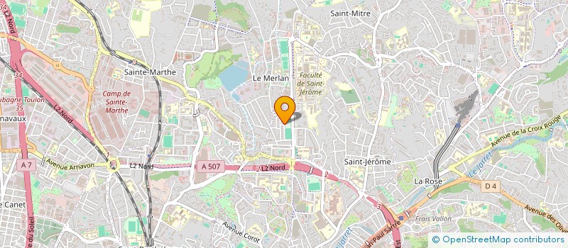 localisation de l'entreprise MONSIEUR ADRIEN CARANTA à MARSEILLE
