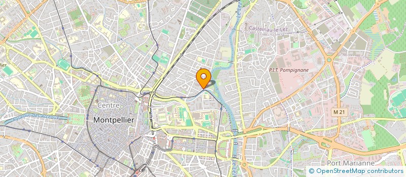 localisation de l'entreprise MONSIEUR ADRIEN CARBOU à MONTPELLIER