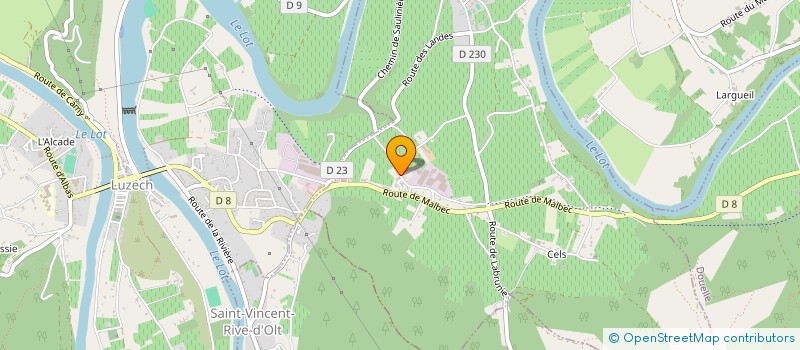 localisation de l'entreprise MONSIEUR ADRIEN CASTANIER  PARNAC