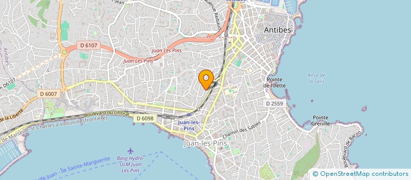 localisation de l'entreprise MONSIEUR ADRIEN CAYROL à ANTIBES