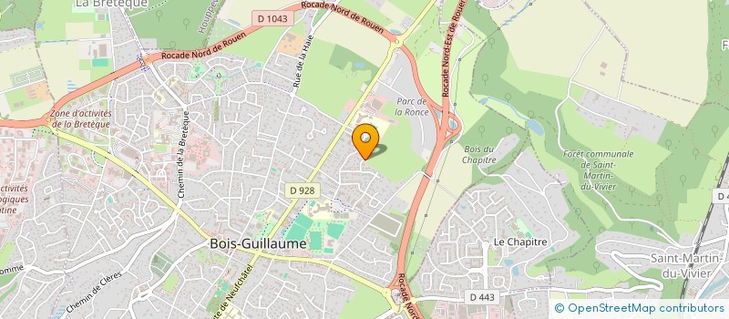 localisation de l'entreprise MONSIEUR ADRIEN CERF à BOIS-GUILLAUME