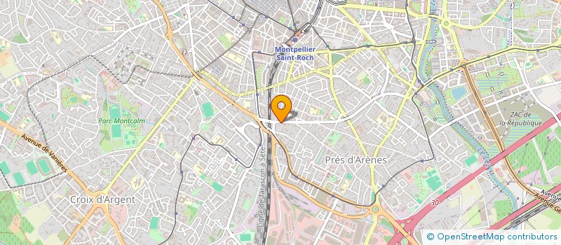localisation de l'entreprise MONSIEUR ADRIEN CESARD à MONTPELLIER