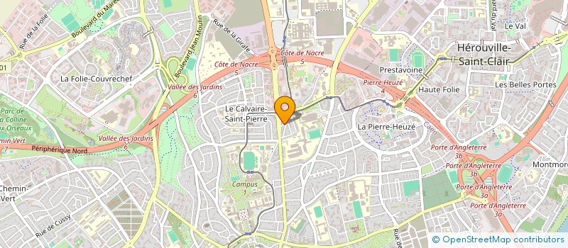 localisation de l'entreprise MONSIEUR ADRIEN CESARI à CAEN