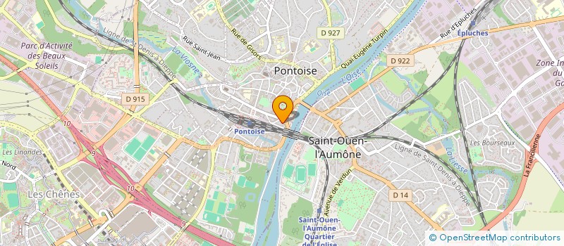 localisation de l'entreprise MONSIEUR ADRIEN CHACON à PONTOISE
