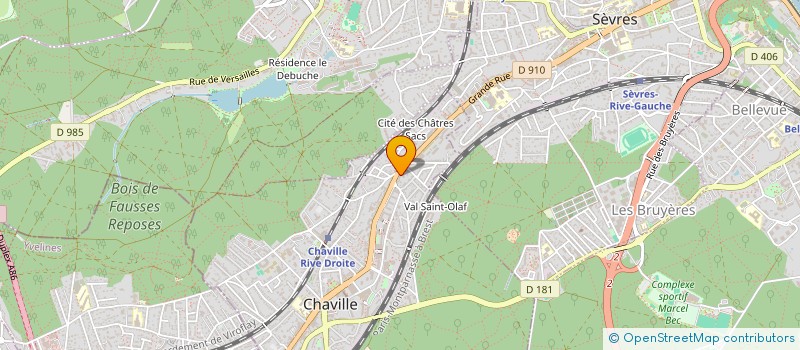 localisation de l'entreprise MONSIEUR ADRIEN CHAPEAU à CHAVILLE