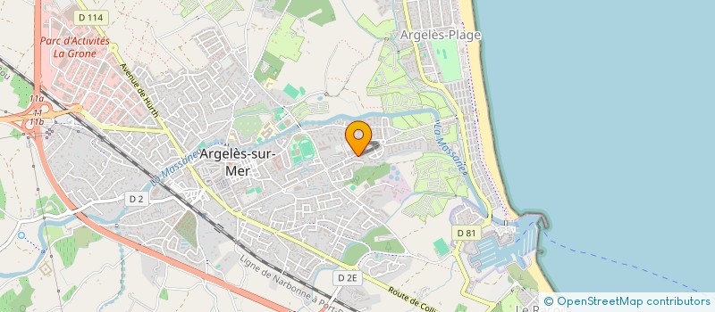 localisation de l'entreprise MONSIEUR ADRIEN CHARLERY à ARGELES-SUR-MER