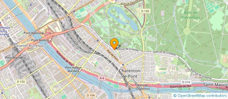 localisation de l'entreprise MONSIEUR ADRIEN CHEVALIER  CHARENTON-LE-PONT