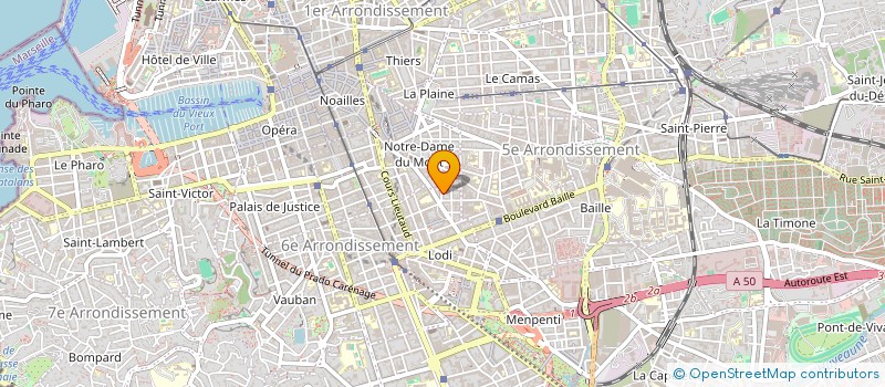 localisation de l'entreprise MONSIEUR ADRIEN CICCARELLI à MARSEILLE