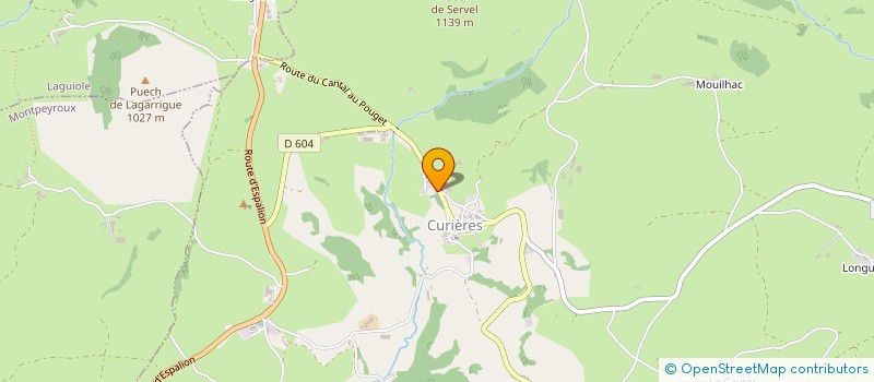 localisation de l'entreprise MONSIEUR ADRIEN CLAMENS  CURIERES