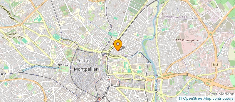 localisation de l'entreprise MONSIEUR ADRIEN CLEMENT à MONTPELLIER