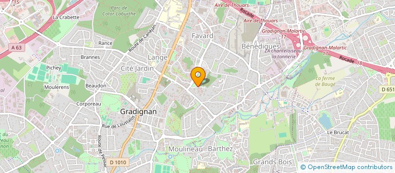 localisation de l'entreprise MONSIEUR ADRIEN CLEP  MAZERES