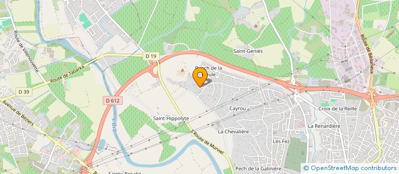 localisation de l'entreprise MONSIEUR ADRIEN CLERCQ à BEZIERS
