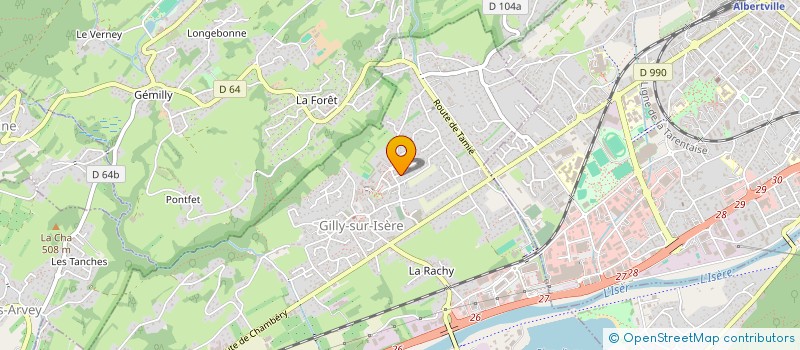 localisation de l'entreprise MONSIEUR ADRIEN COINDET  FRONTENEX