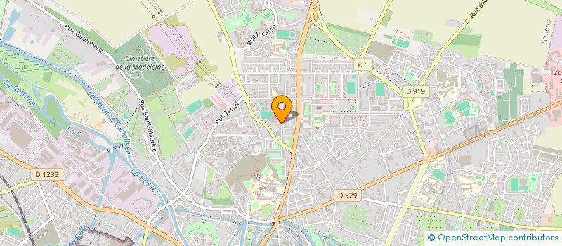 localisation de l'entreprise MONSIEUR ADRIEN COLAU  AMIENS