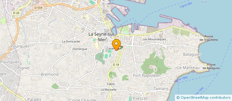 localisation de l'entreprise MONSIEUR ADRIEN COLLOMP à LA SEYNE-SUR-MER