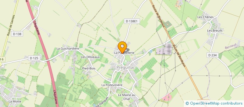 localisation de l'entreprise MONSIEUR ADRIEN COLLOS  PREGUILLAC