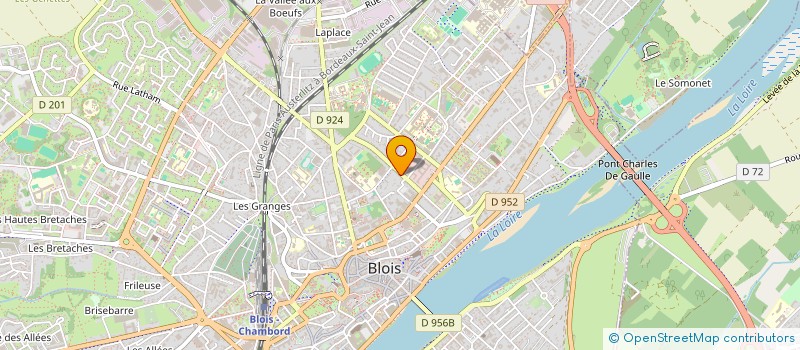 localisation de l'entreprise MONSIEUR ADRIEN COMTE  BLOIS