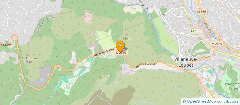 localisation de l'entreprise MONSIEUR ADRIEN CONTANT  VILLENEUVE-LOUBET