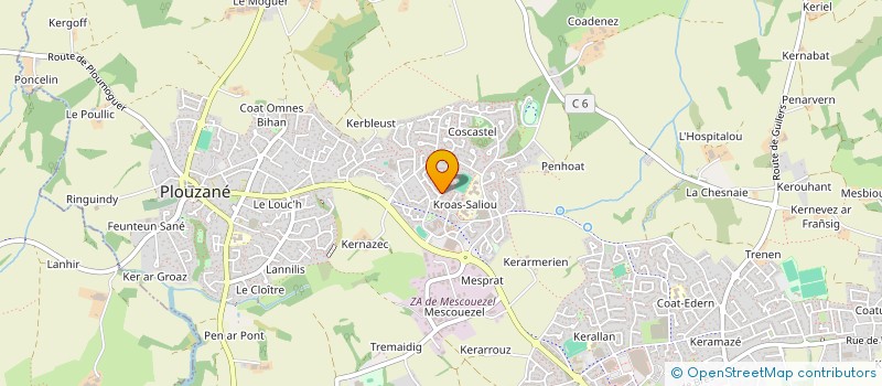 localisation de l'entreprise MONSIEUR ADRIEN CONVERSET  PLOUZANE