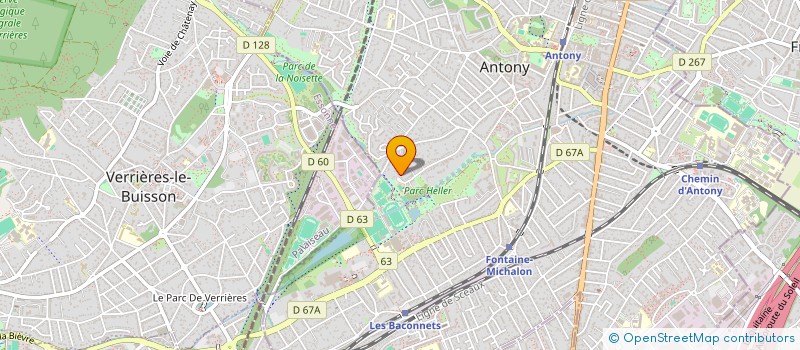 localisation de l'entreprise MONSIEUR ADRIEN CORON à ANTONY
