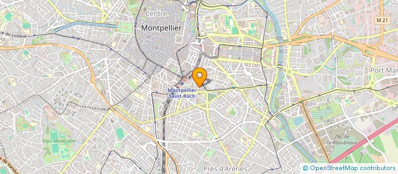 localisation de l'entreprise MONSIEUR ADRIEN CORTES à MONTPELLIER
