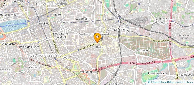 localisation de l'entreprise MONSIEUR ADRIEN COSTE à MARSEILLE