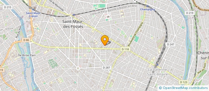 localisation de l'entreprise MONSIEUR ADRIEN COSTEMALE à SAINT-MAUR-DES-FOSSES